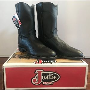 Justin 3187 Men’s Classic Roper Boot size 10D